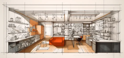 Projektowanie wnętrz apartamentu