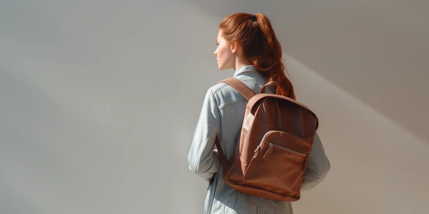 Kolorowy plecak damski Kolorowy plecak damski