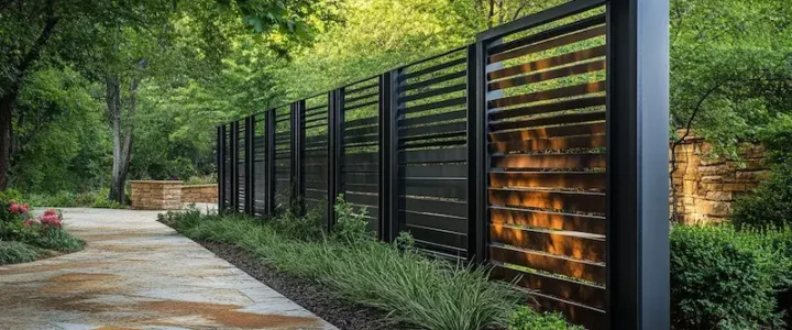 Alu Sichtschutzzaun aus Polen Alu Sichtschutzzaun aus Polen