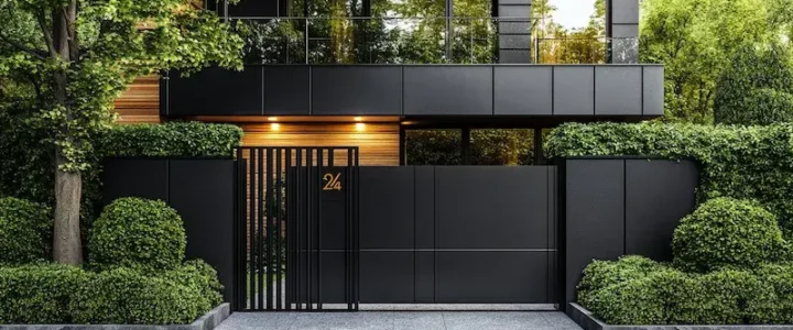 Aluminiumzaun aus Polen Aluminiumzaun aus Polen