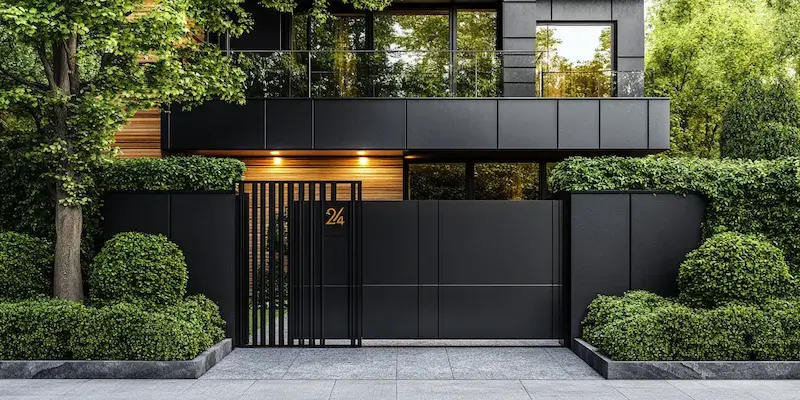 Aluminiumzaun aus Polen Aluminiumzaun aus Polen