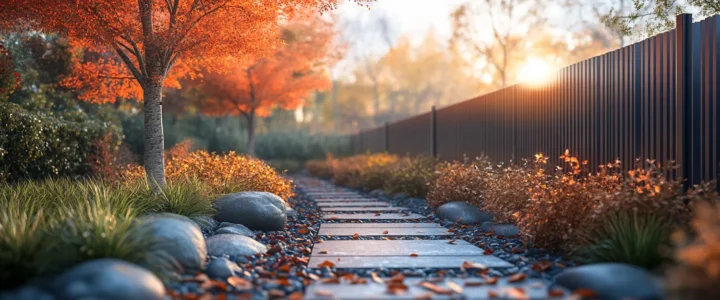 Metalzaune aus Polen