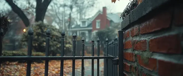 Modern Zaun aus Polen Modern Zaun aus Polen