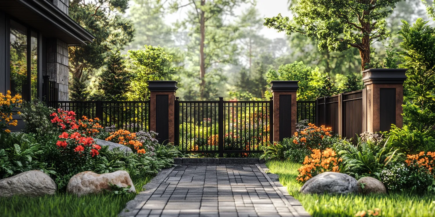 Sichtschutzzaun Polen mit Montage Sichtschutzzaun Polen mit Montage