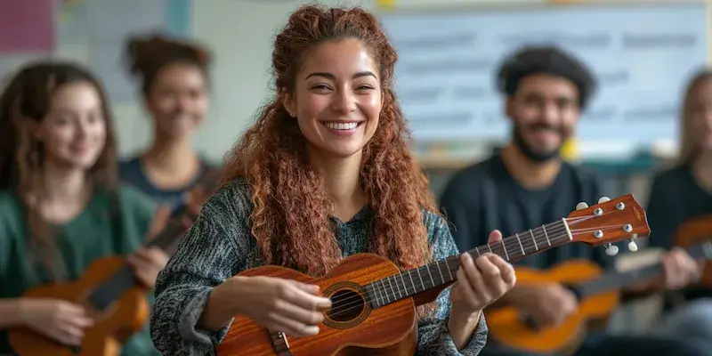 Jak nastroić ukulele koncertowe?