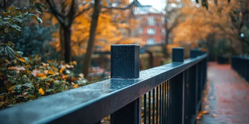 Moderne Zäune Polen