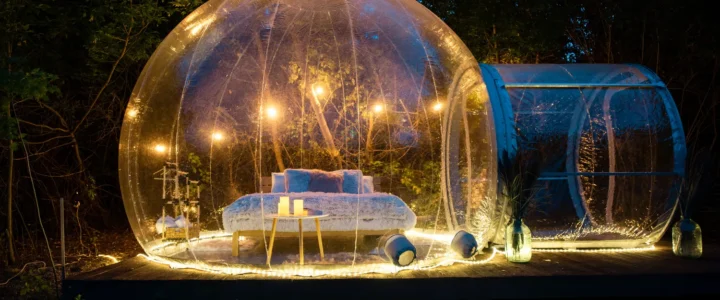 Namiot sferyczny mieszkalny