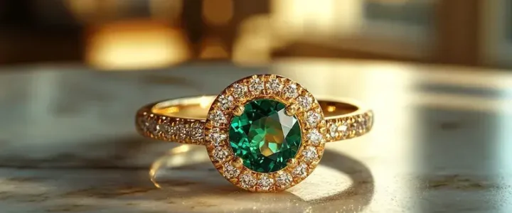 Pierścionek zaręczynowy na której ręce