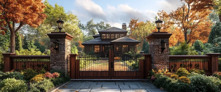 Polnische Gartenzäune