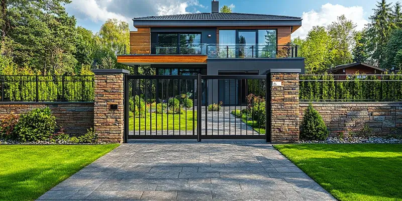 Polnische Metallzäune Polnische Metallzäune