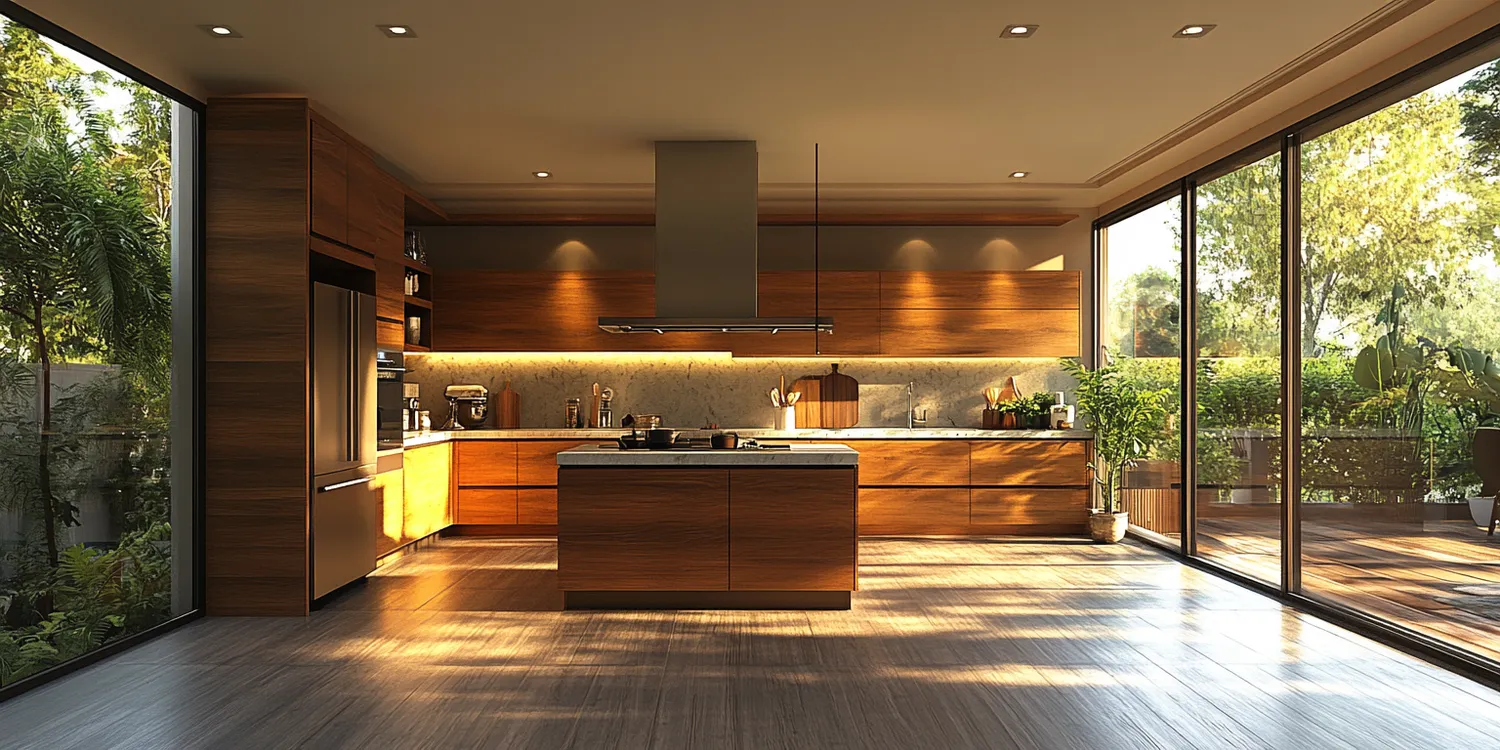 Co na ścianę między meble kuchenne?