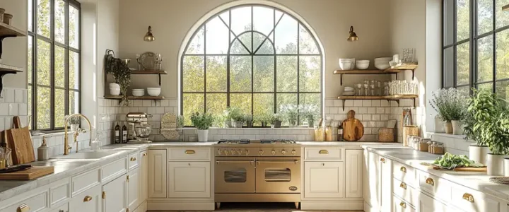 Czerwone meble kuchenne jakie ściany?