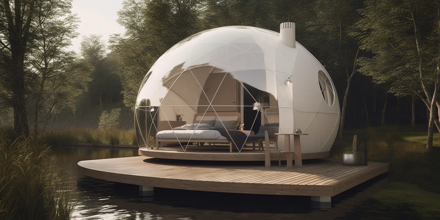 Namiot sferyczny glamping 