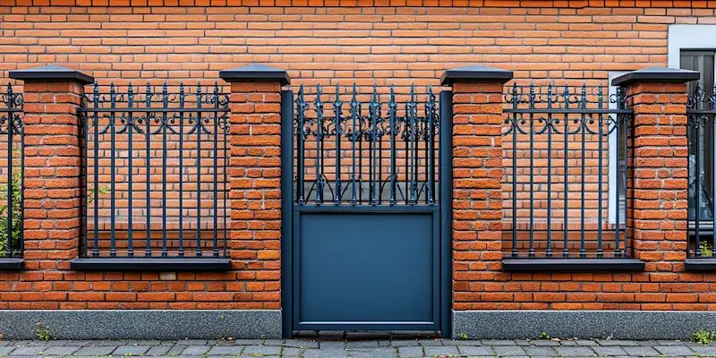 Alu Zäune aus Polen