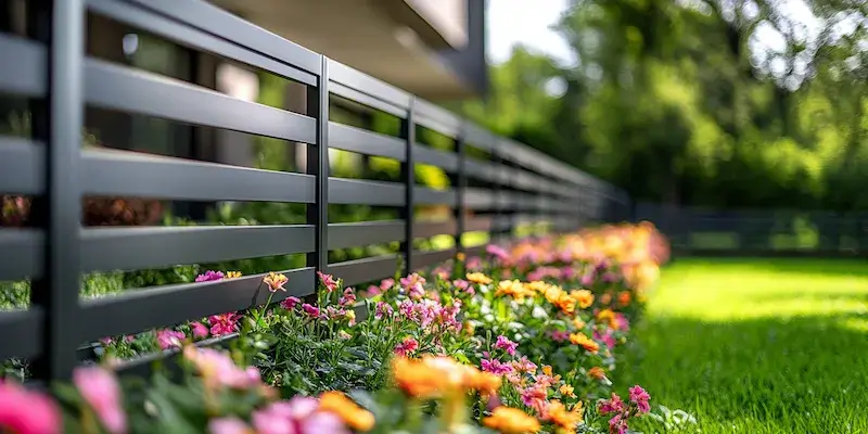 Aluminium Sichtschutzzaun aus Polen