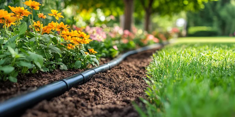 Nawadnianie ogrodu jakie rury?